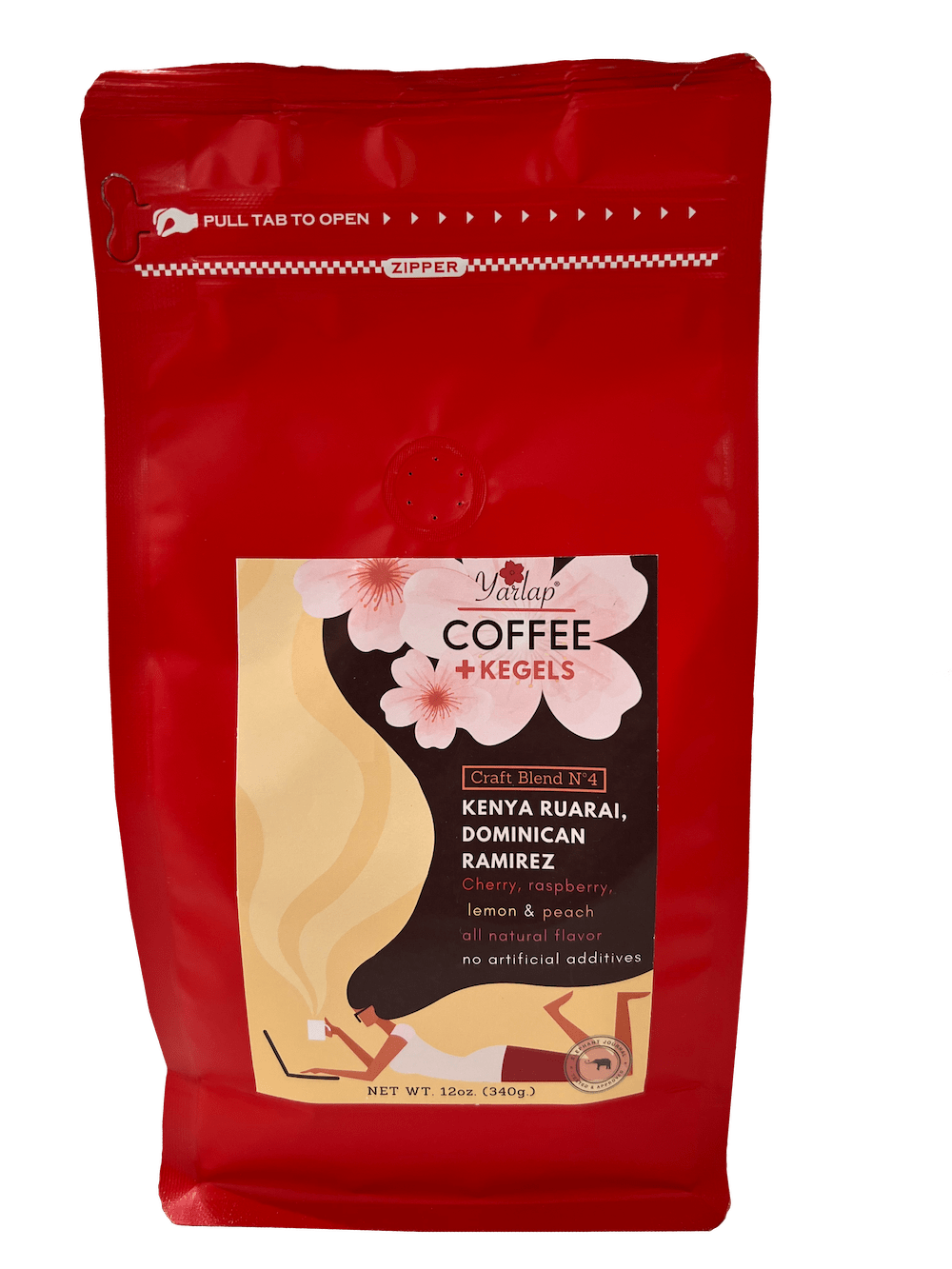 Yarlap Coffee & Kegels, 12 oz bag